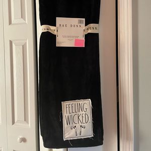 Rae Dunn Halloween throw